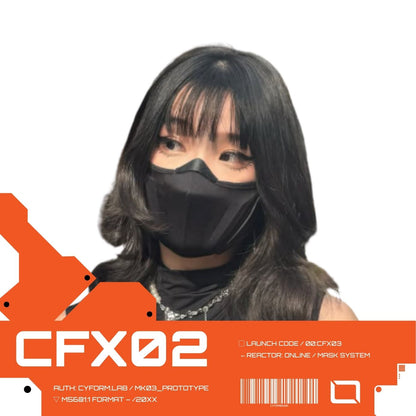 CYFORM CFX 02 3D PRINT HANDMADE CUSTOM FACEMASK
